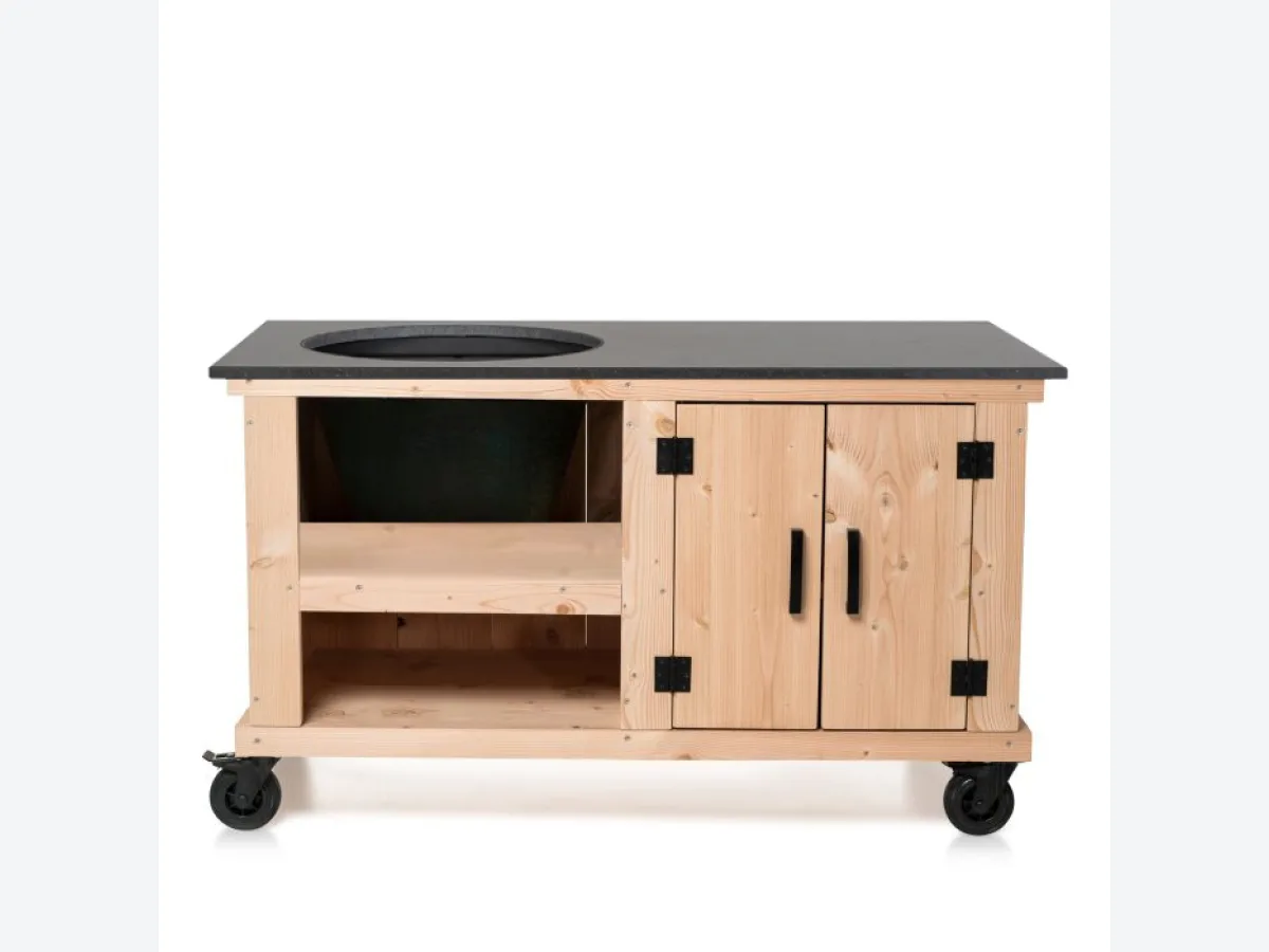 Fraaii Douglas, Render van de Douglas Storage met composiet werkblad, recht van voren op wit (700 px breed)